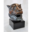 銅雕三獸首狗 y14177 立體雕塑.擺飾 立體擺飾系列-動物、人物系列